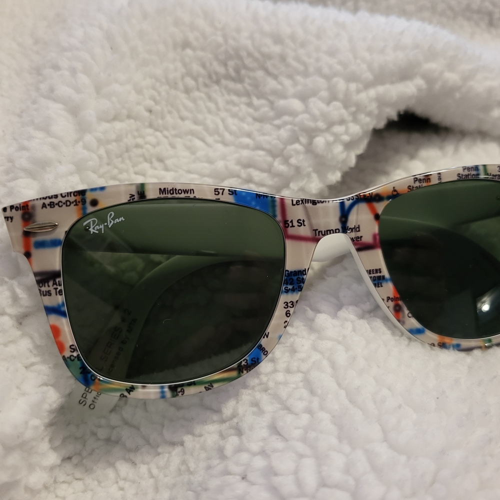 Ray-Ban Map Print Sunglasses